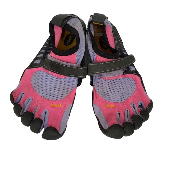 Vibram Fivefingers Toe Shoes Pink Purple ladies size 34 - Picture 6 of 6